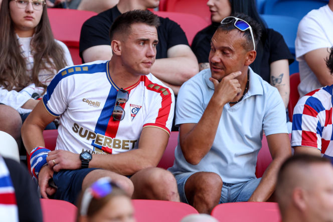 Górnik Zabrze - Ferencvaros: Zdjęcia kibiców z meczu 3. rundy eliminacji Ligi Europy