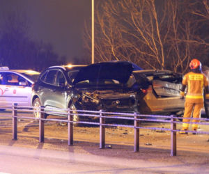 Karambol na moście Grota-Roweckiego