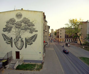 Mural przy ul. Kilińskiego 26