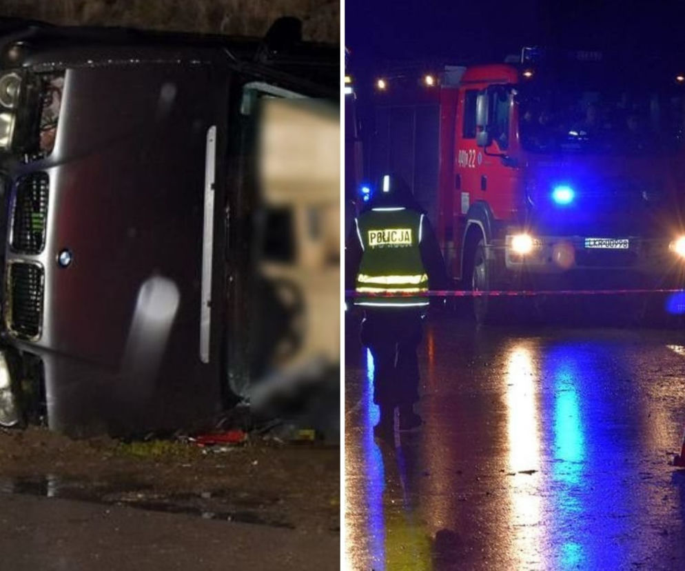 Młody kierowca BMW roztrzaskał się na drodze. 29-latek nie żyje. Tragedia w Rzeczycy