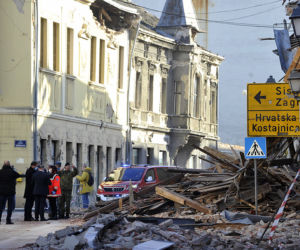 Trzęsienie ziemi zmiotło pół miasta! Horror w Chorwacji. Szokujące wideo