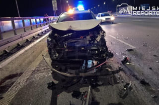 Karambol na S2 po wybuchu agresji drogowej, kierowcy zajeżdżali sobie drogę