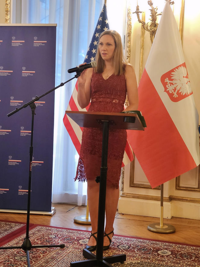 Wieczór na rzecz rodziny Marka Dziemiana w Konsulacie RP w Nowym Jorku