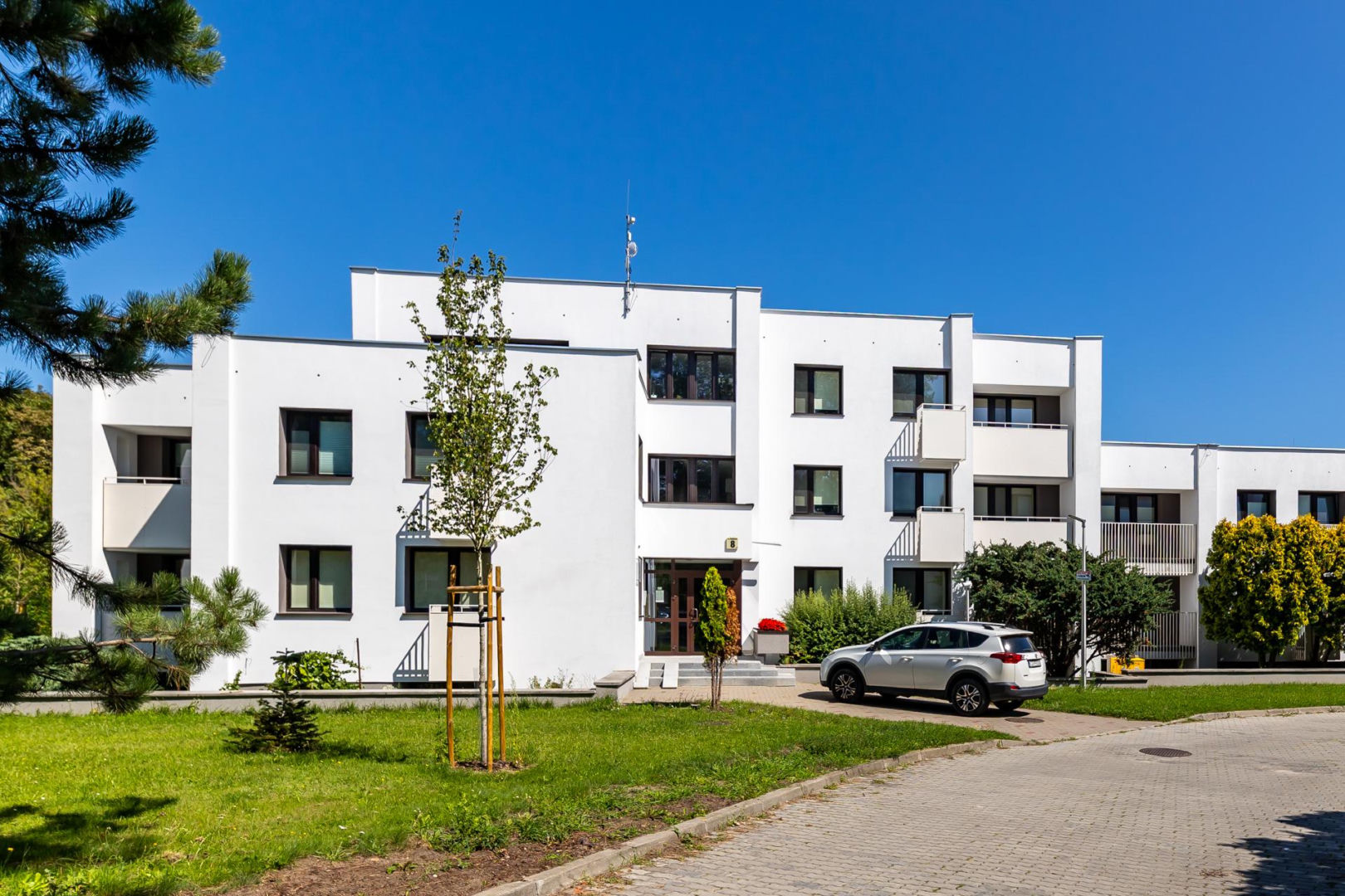 Osiedle rządowe na ul. Grzesiuka w Warszawie