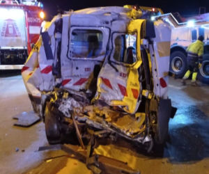 30-letni kierowca ciężarówki zginął w wypadku na autostradzie A4