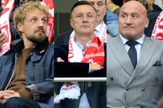 Odsztafirowany Najman, luzacki Domagała i porozpinany Hajto. Gwiazdy zadały szyku na meczu Polska – Bośnia!