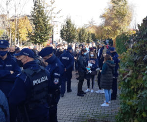 Blokada drogi w Tarnowie - protest