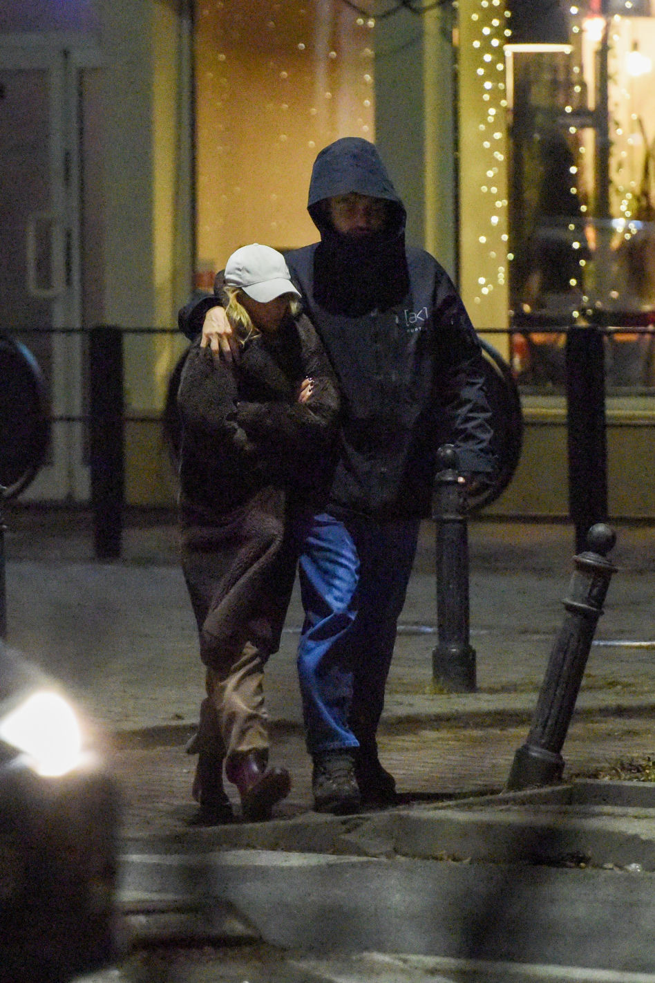 Agnieszka Kaczorowska i Marcin Rogacewicz na kolacji