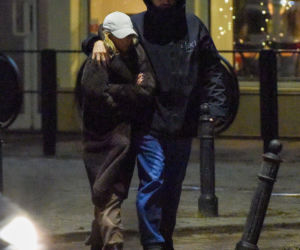 Agnieszka Kaczorowska i Marcin Rogacewicz na kolacji