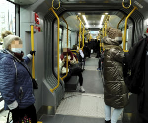 Jechaliśmy nowym tramwajem. Pierwszy hyundai wyjechał na stołeczne torowiska