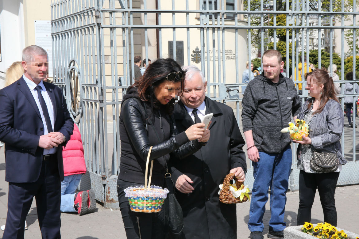 Wielka Sobota Jarosława Kaczyńskiego