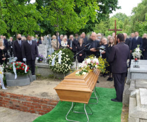 Pogrzeb dziennikarza Rafała Poniatowskiego