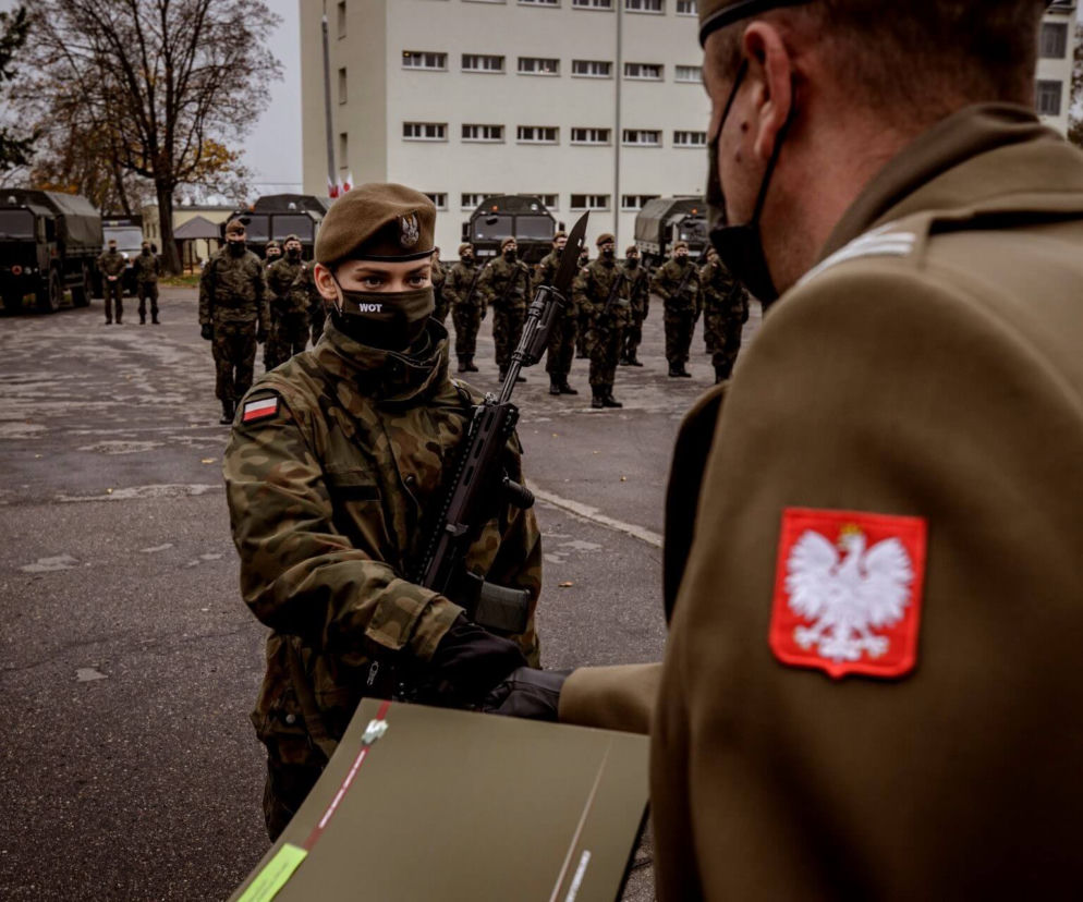 Nowi żołnierze w szeregach podlaskich terytorialsów złożyli przysięgę [ZDJĘCIA]