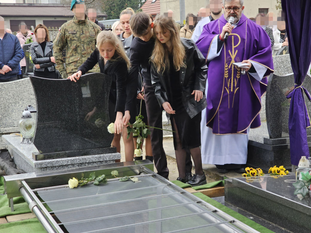 pogrzeb żołnierza, który zginął w Ukrainie