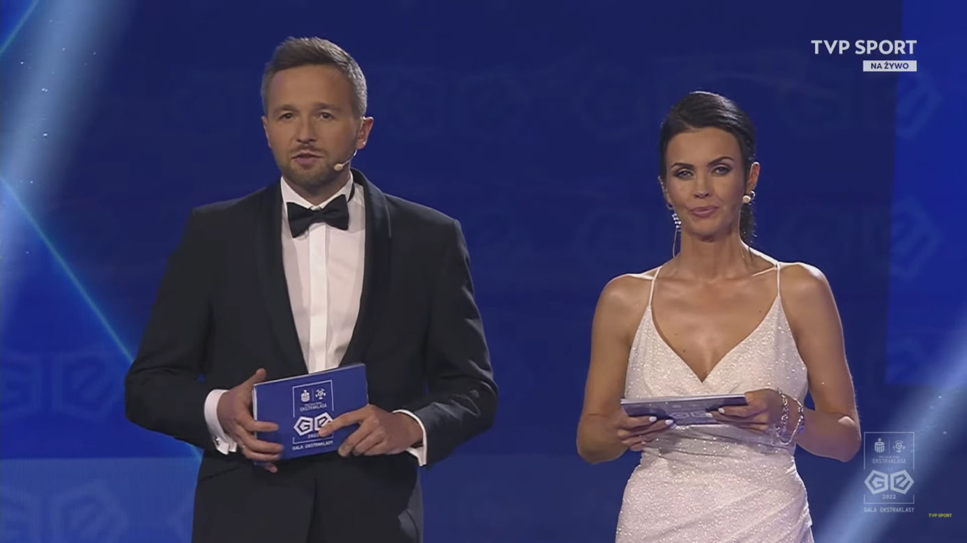 Sylwia Dekiert gala Ekstraklasy