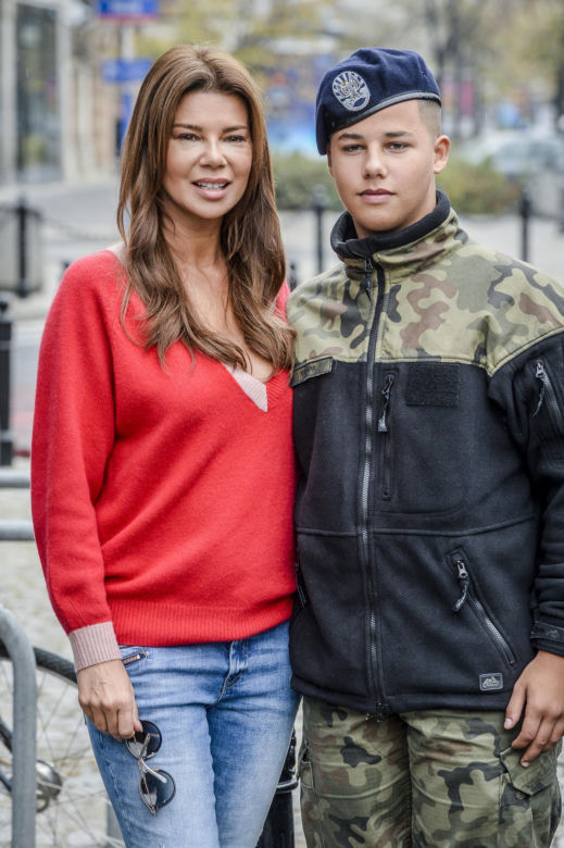 Edyta Górniak z synem