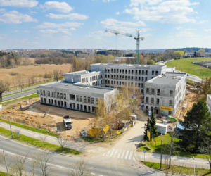 Trwa budowa nowej siedziby UWM. Postępy prac są imponujące! [ZDJĘCIA]