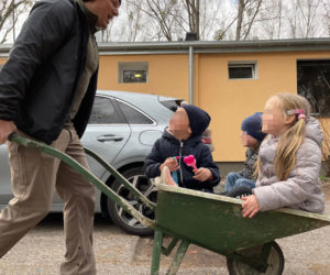 Były żołnierz Marine pomaga dzieciom z Ukrainy