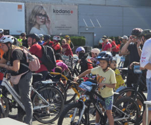 Tłumy rowerzystów ruszyły przez Bydgoszcz! Rajd Galerii Pomorskiej za nami