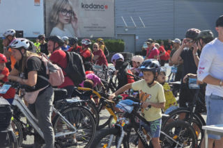 Tłumy rowerzystów ruszyły przez Bydgoszcz! Rajd Galerii Pomorskiej za nami