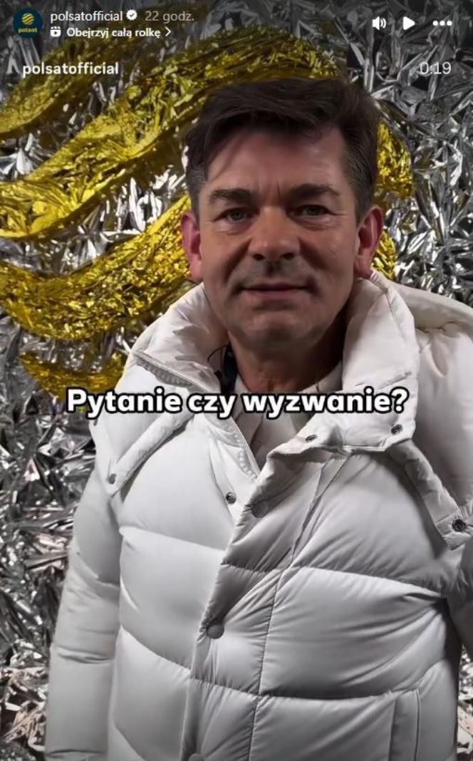 Zenek Martyniuk jako pogodynka! "Żeby tylko się nie rozbierać do naga i nie biegać po mrozie"