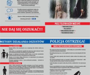 Tarnowscy policjanci ostrzegają seniorów przed oszustami