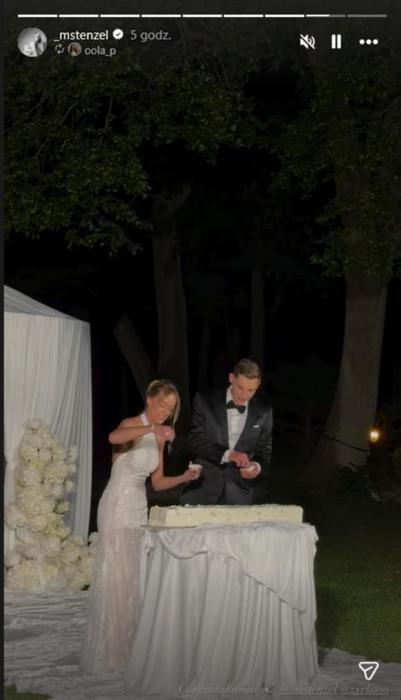 Maria Stenzel wzięła ślub z Mateuszem Żyro
