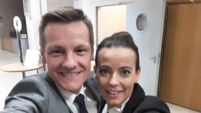 M jak miłość, Magda (Anna Mucha), Piotrek (Marcin Mroczek)