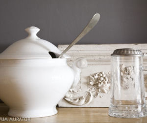 Styl dworkowy. Szkło i porcelana