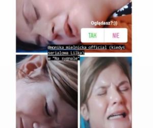 M jaki miłość. Monika Mielnicka (Lilka) w serialu Na sygnale