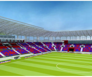 Stadion piłkarski w Szczecinie