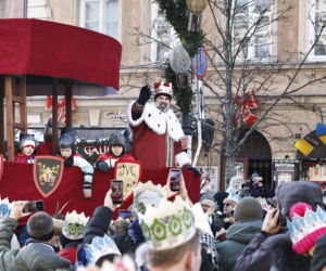 Karol i Marta Nawroccy na Orszaku Trzech Króli
