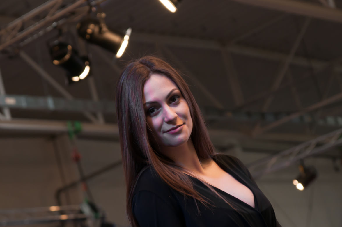 Hostessy na Warsaw Motorcycle Show