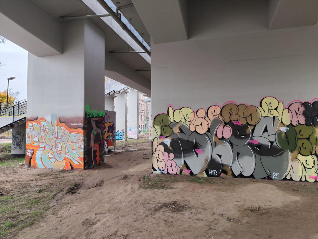Nowe graffiti w Krakowie