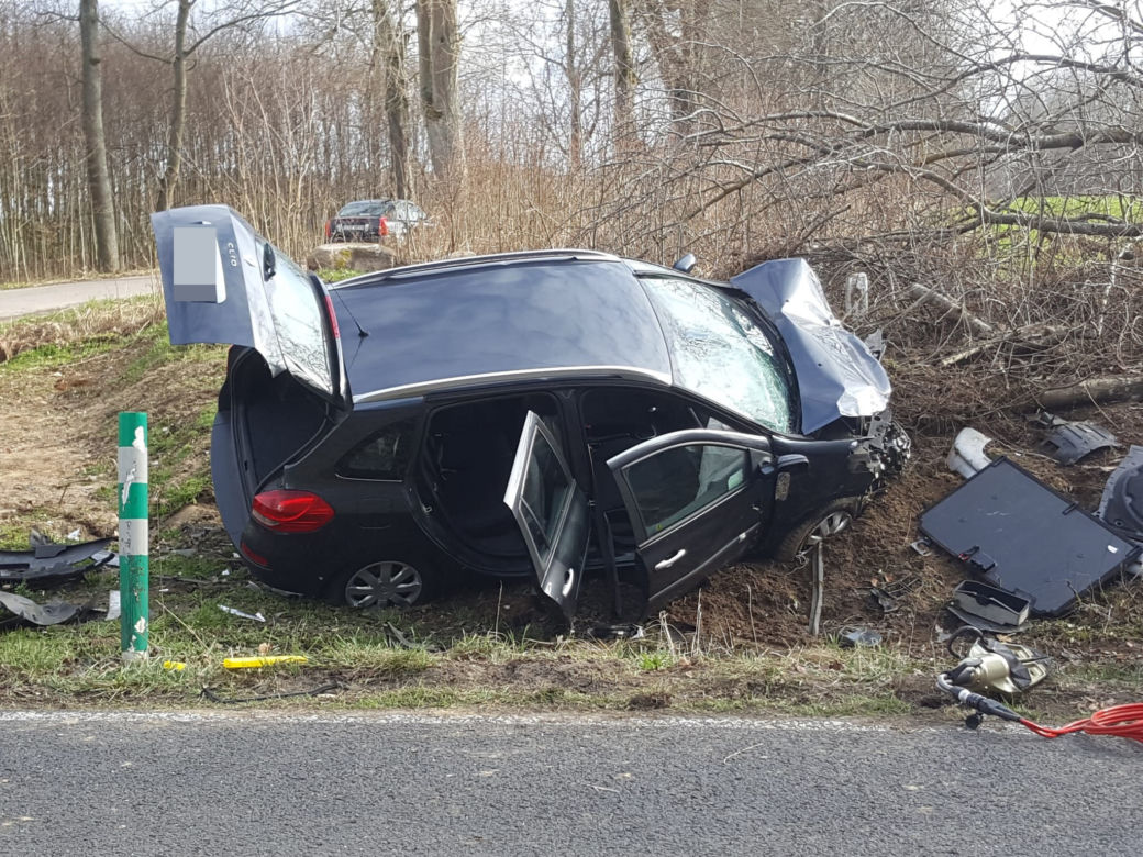 Wypadek pod Szczecinkiem