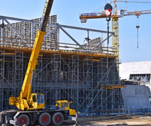 Budowa Fabryki Wody - kwiecień 2021