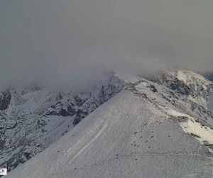 Tak o poranku wyglądały Tatry