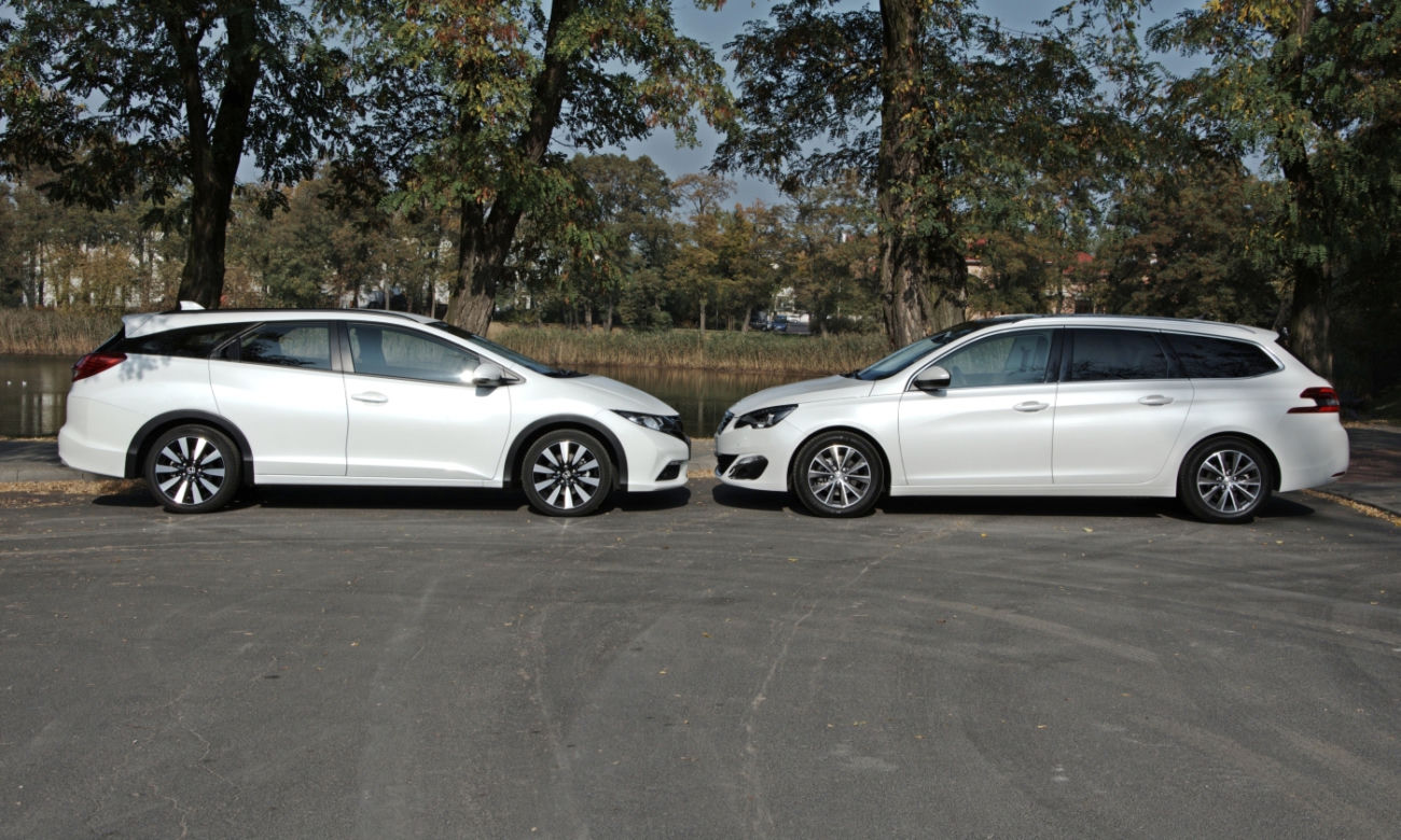 Honda Civic Tourer vs. Peugeot 308 SW