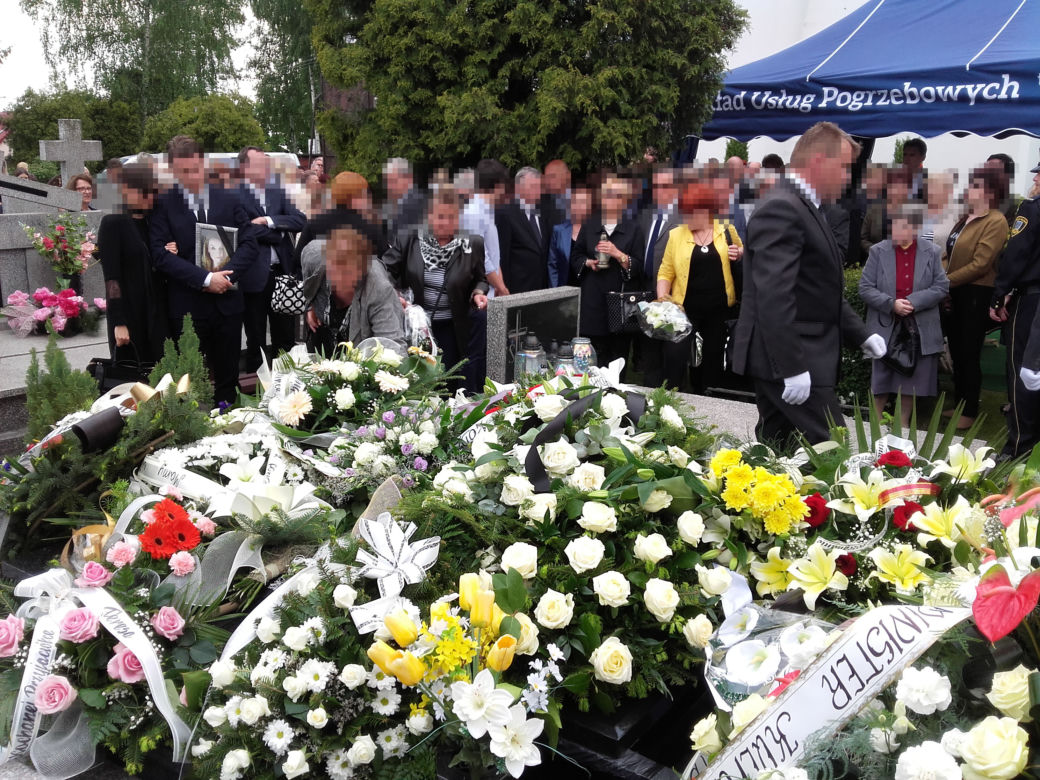Pogrzeb Haliny Skoczyńskiej