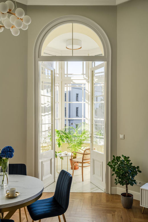 Mieszkanie w stylu modern classic