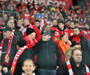 Widzew Łódź - Lech Poznań: Zdjęcia kibiców i zawodników z meczu 24. kolejki PKO BP Ekstraklasy