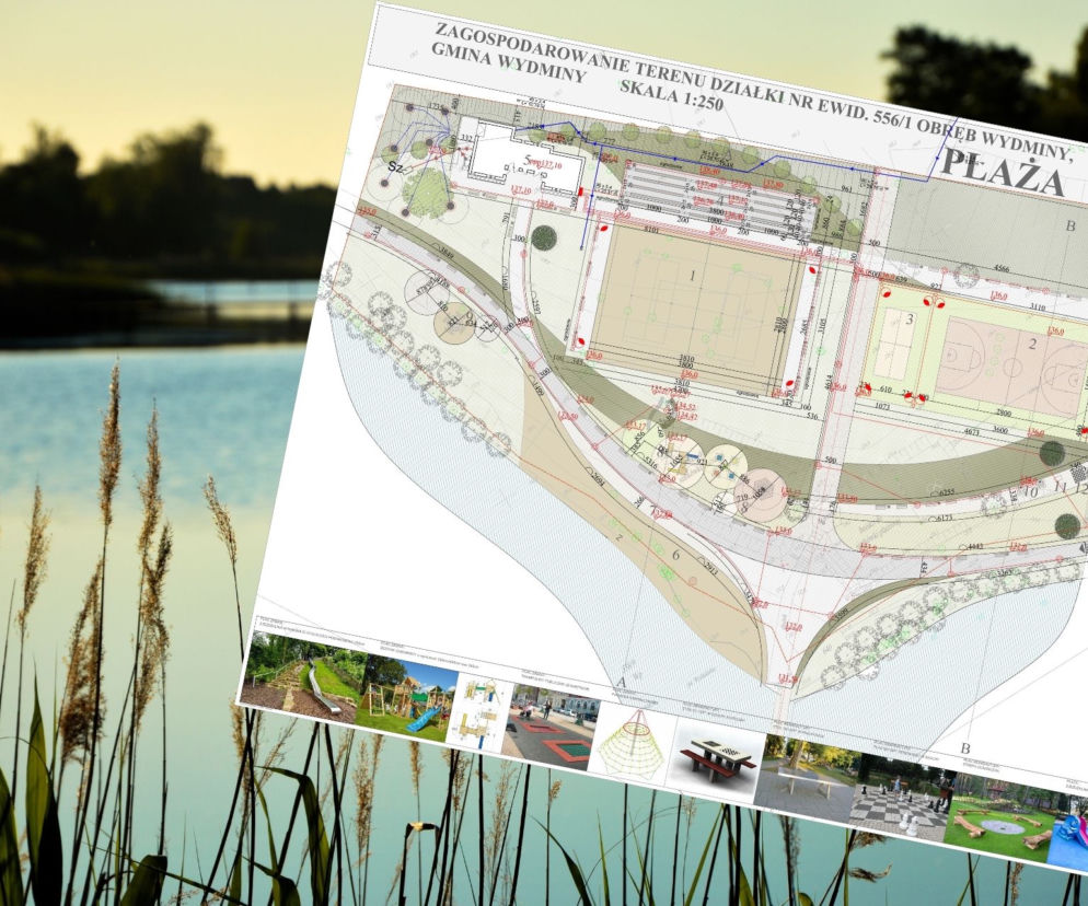 Nad Jeziorem Wydmińskim powstanie plaża z infrastrukturą sportową. Koszt inwestycji to 11 mln zł