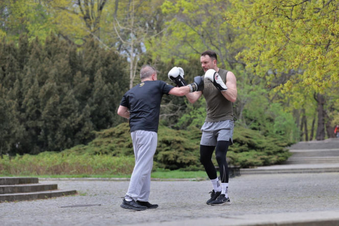 Łukasz Mejza uczył boksu pod chmurką Przemysława Czarneckiego