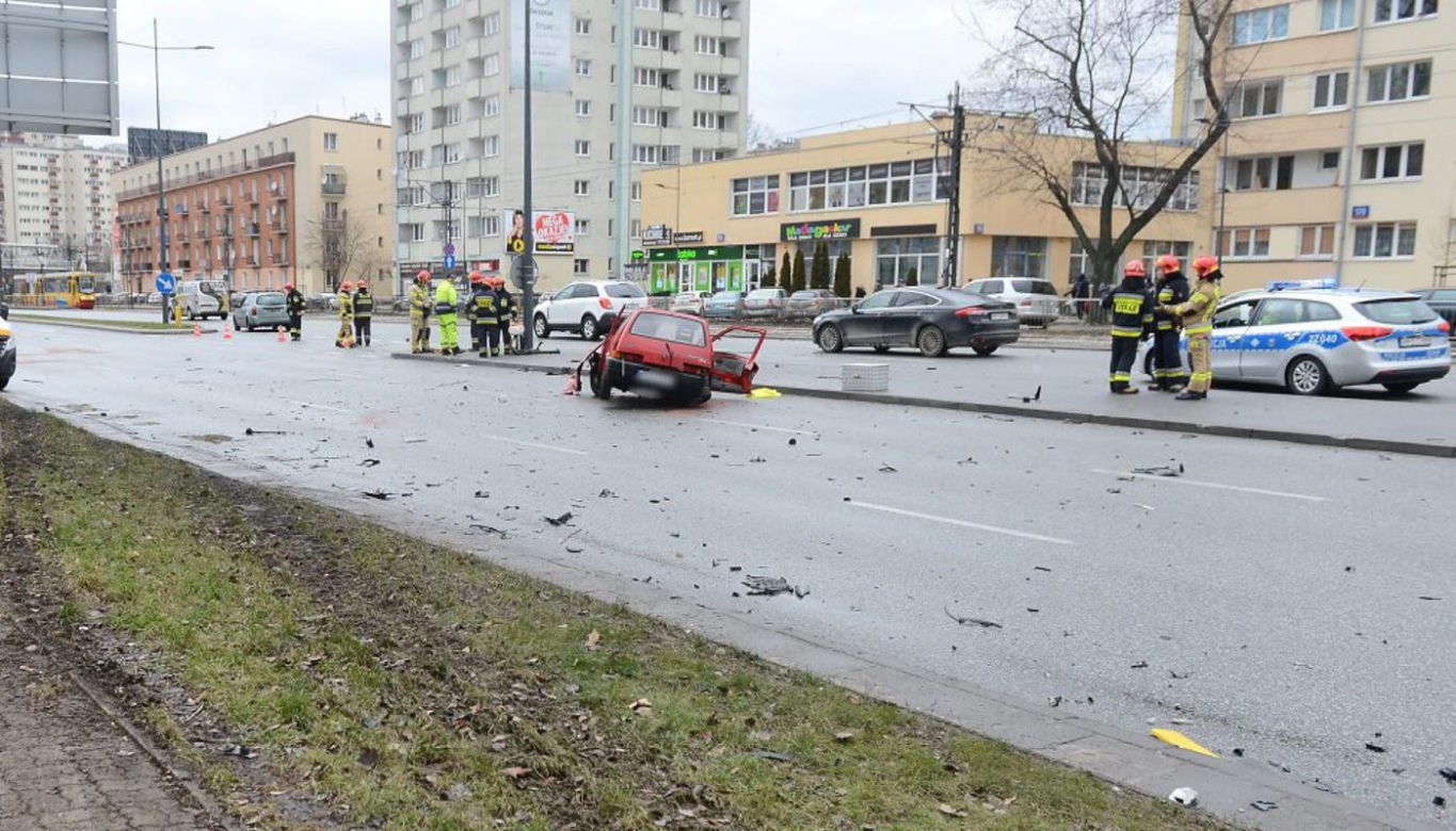 Wypadek na Grochowskiej