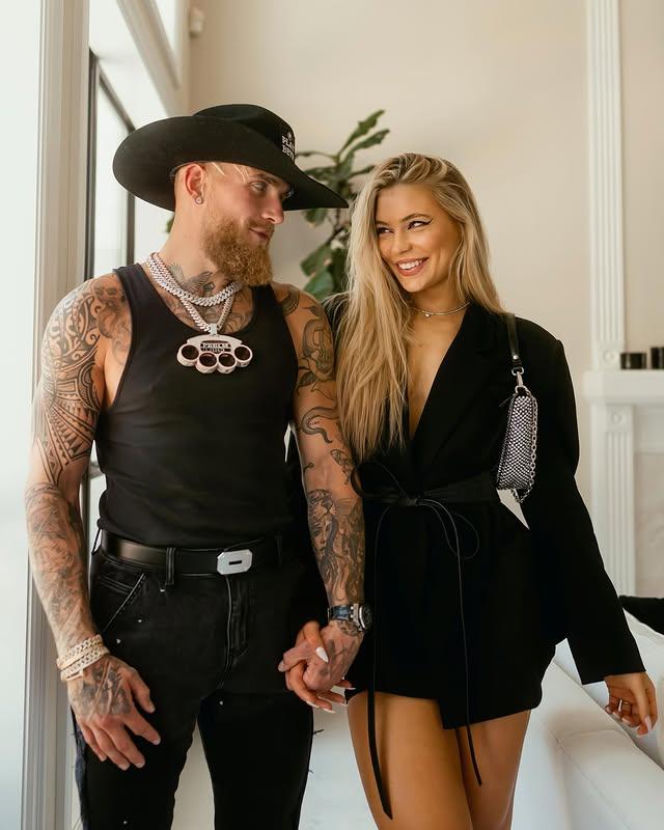 Jake Paul i Jutta Leerdam