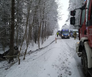 Wypadek na DK 51 między między Ługwałdem i Spręcowem