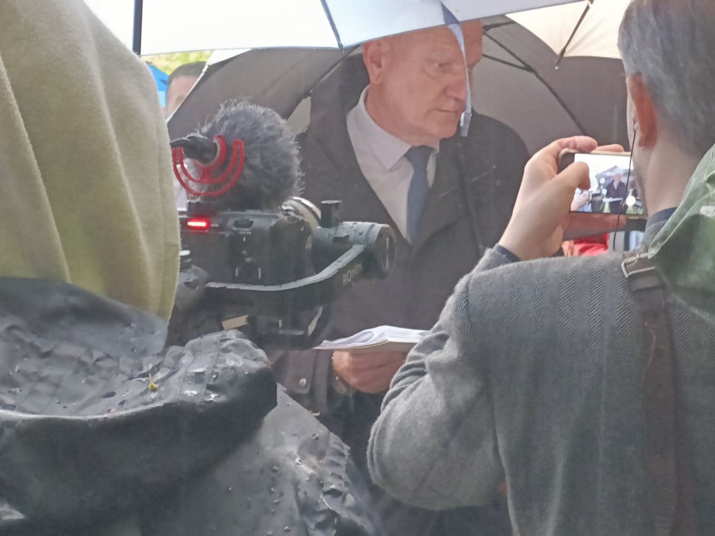 Prezydent Torunia spotkał się z protestującymi ws. Parku Naturalnego Wrzosowisko