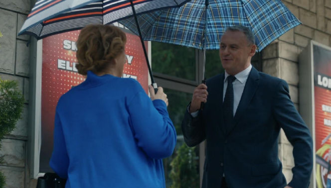 Barwy szczęścia, odcinek 3277. Józefina (Elżbieta Jarosik), Jakub Chiszko (Mariusz Krzemiński)