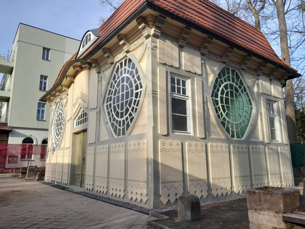 Zabytkowa pijalnia w Goczałkowicach-Zdroju już po remoncie. Prezentuje się wspaniale