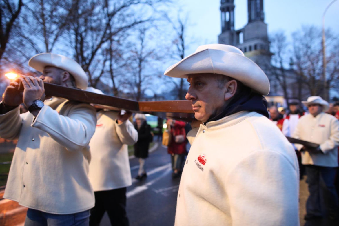 Ogólnopolska Droga Krzyżowa Ludzi Pracy 2024 w Warszawie